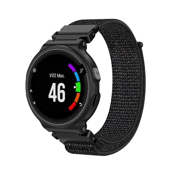 INF Garmin Forerunner 220/230/235/620/630 / 735XT armbånd nylon sort