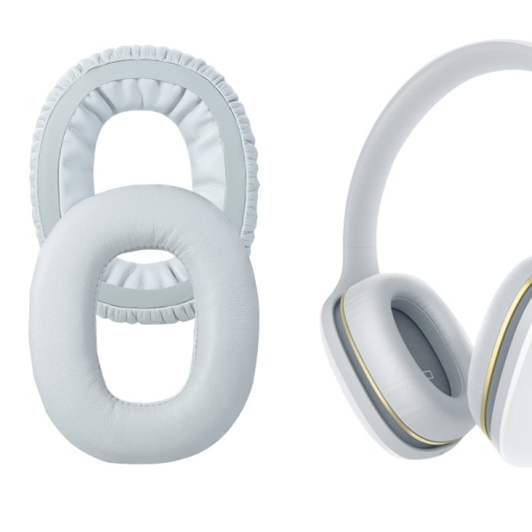 Original Xiaomi Öronkuddar - Proteinläder, 2-pack Grå