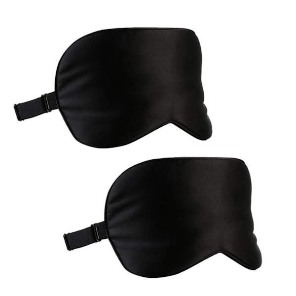 Sovmask 100% silke 2-pack