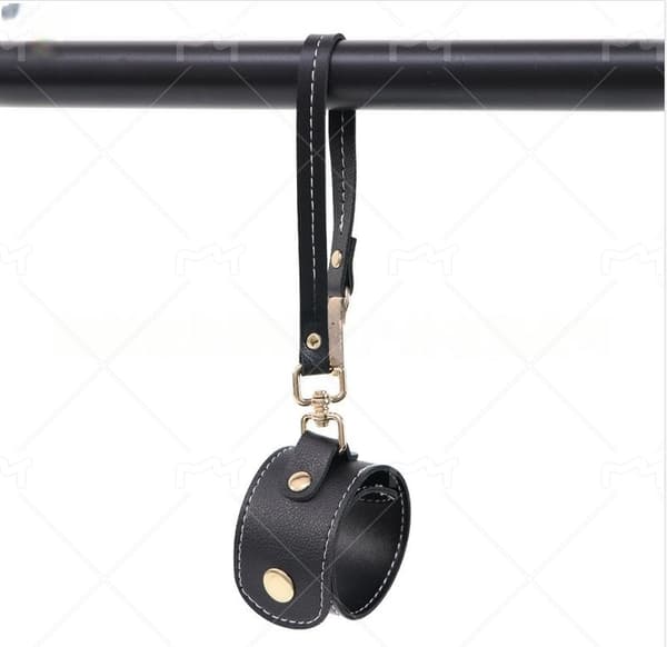Bärbar förvaringsklämma för silkeshalsdukar och handskar Black Black