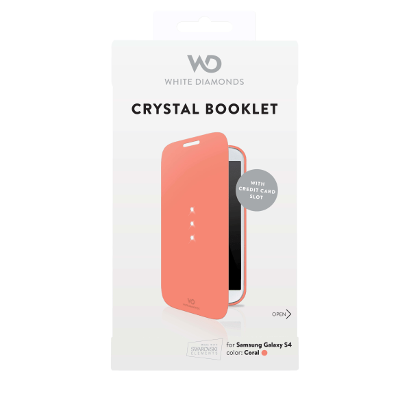 WHITE DIAMONDS WHITE-DIAMONDS Crystal Booklet Coral Samsung S4