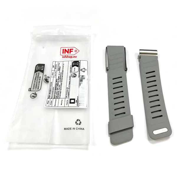 Klockarmband i Silikon för Whoop 4.0 Black+Grey Black+Grey