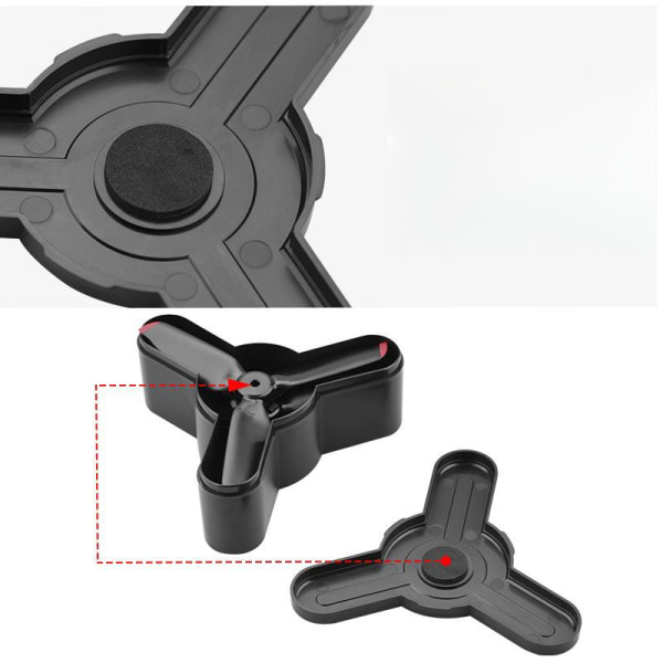 Kannettava drone-potkurin suojakotelo DJI FPV Combolle Musta