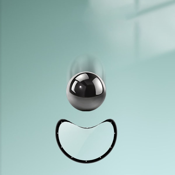 Hærdet glasskærmbeskytter til smartwatch, 2-pak Garmin Venu 3