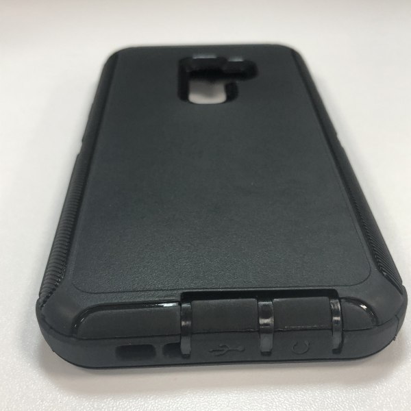 Telefonetui faldsikkert, støvtæt, liv vandafvisende Samsung S9 Plus Sort