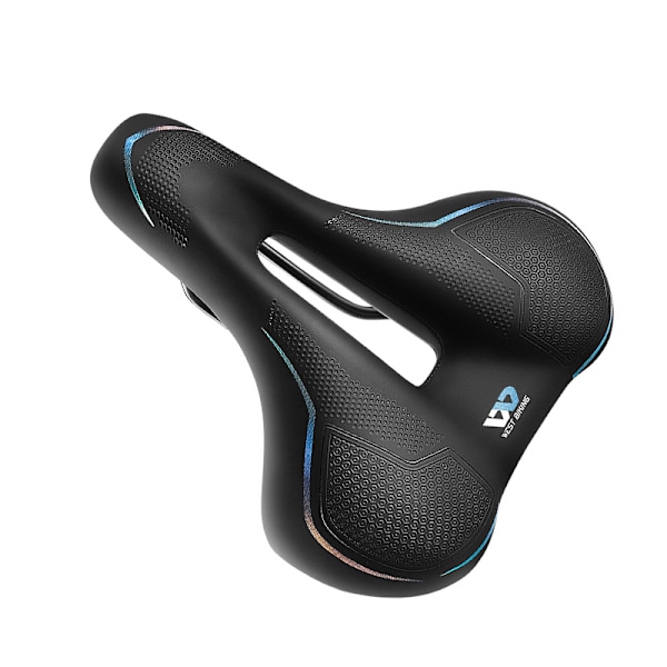 Farverig Komfort Cykelsadel - Afslappet Cykling Essentielt MultiColor