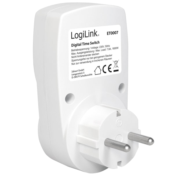 Inomhustimer Digital 1800W