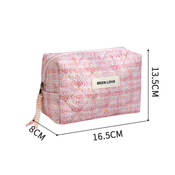 Broderad dröm kosmetisk väska Pink Pink