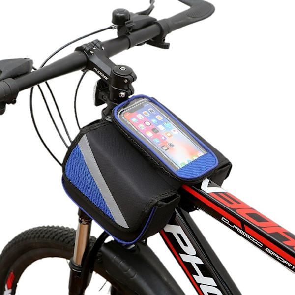 Motorcykelstyrtaske - Oxford Cloth Storage Blå