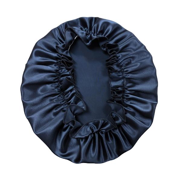 100% silke sovehætte NavyBlue M NavyBlue M