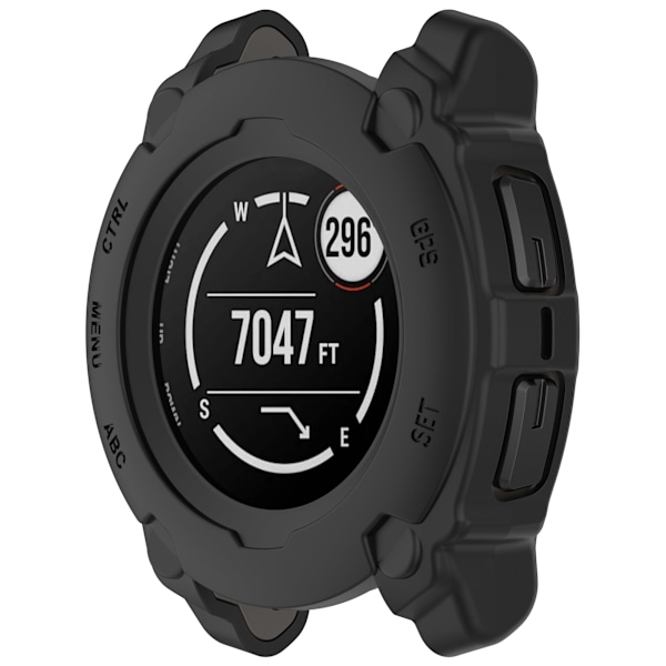 Garmin Instinct E (40mm) Silikone Beskyttelsesetui - Sort