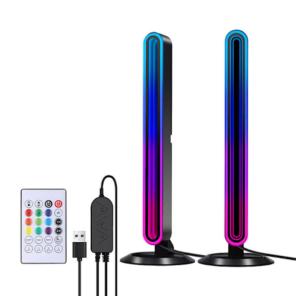BlitzWolf BW-AL1 LED RGBx2 pöytävalaisin