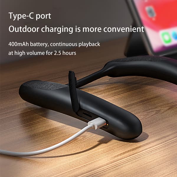 Bærbar Bluetooth-højttaler - Immersiv lyd Black Black