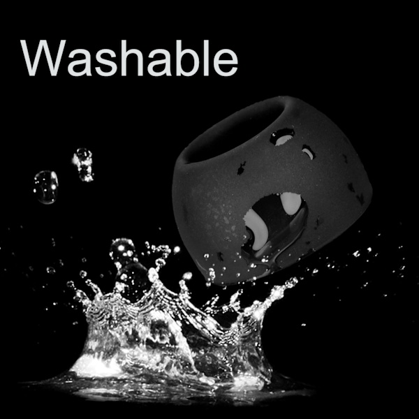 INF 6 par ersättningskuddar för TWS Samsung Galaxy Buds Pro Svart