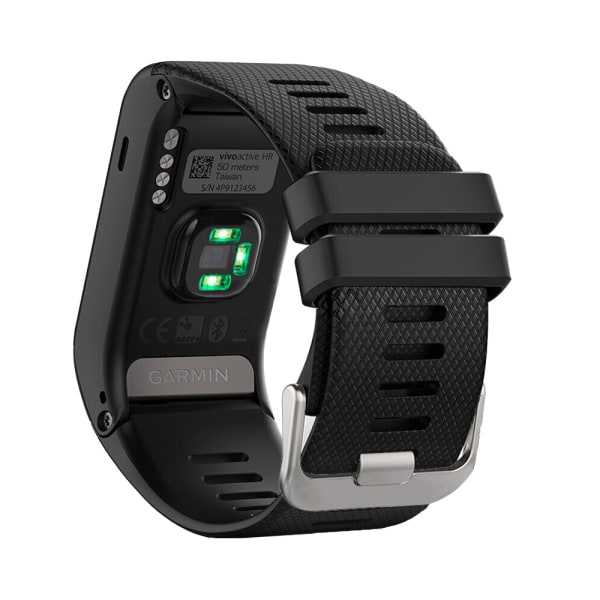 Garmin Vivoactive HR silikone armbånd sort