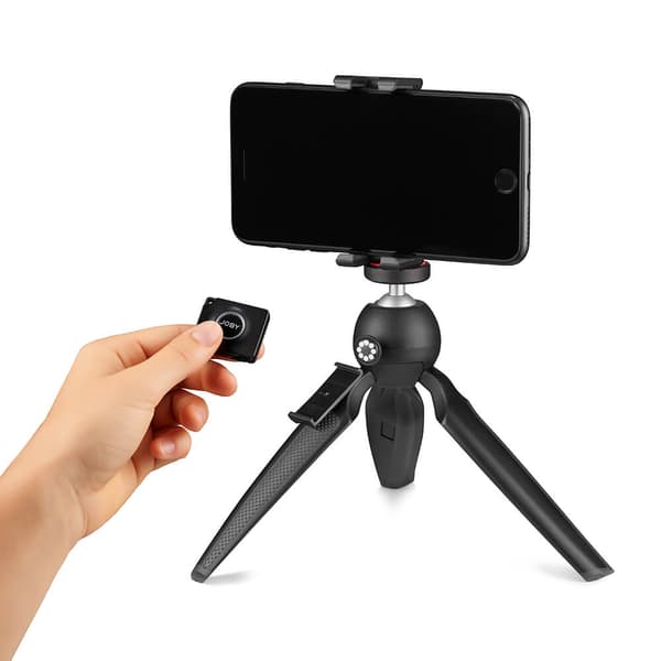 Jalusta Puhelimelle HandyPod Mobile Plus Musta