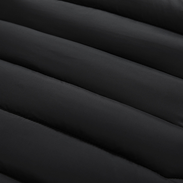Opvarmet jakke med dobbelt kontrol og 9 varmezoner - sort 5XL