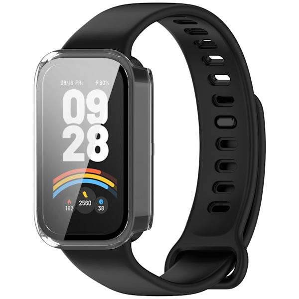 Xiaomi Band 9 Active / Redmi Band 3-fodral med skärmskydd