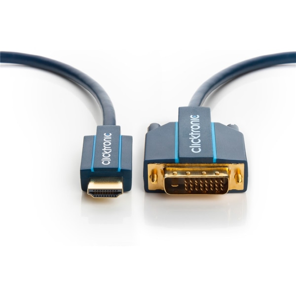 Clicktronic Adapterkabel från DVI till HDMI™