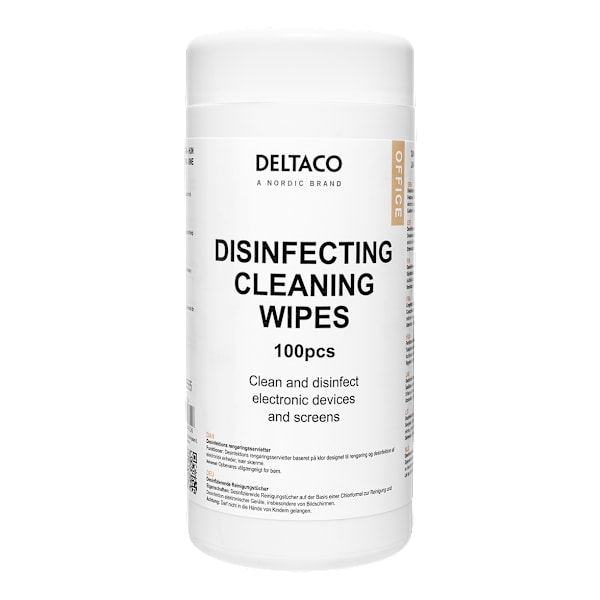 OFFICE antibacterial cleaning wipes devices/screens 100 wipe