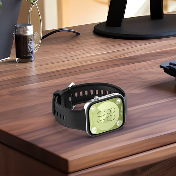 Silikone urrem til Huawei Watch Fit 3 Black Black