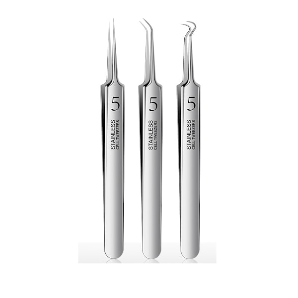 Black Worm Removal Tool Kit 3-pakkaus