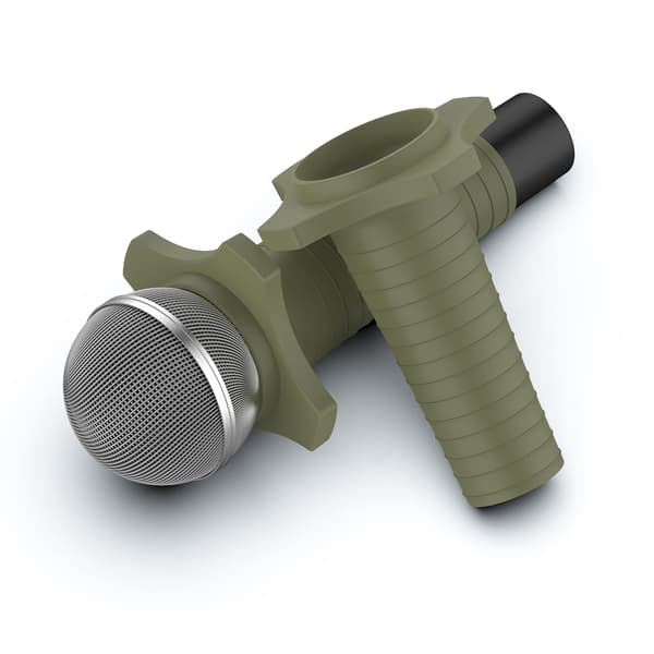 Silikonisuojus Shure SM58 -mikrofonille Green Green