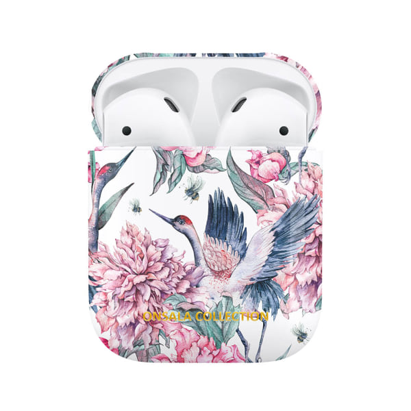 ONSALA Airpods Fodral 1st and 2nd Gen. Pink Crane