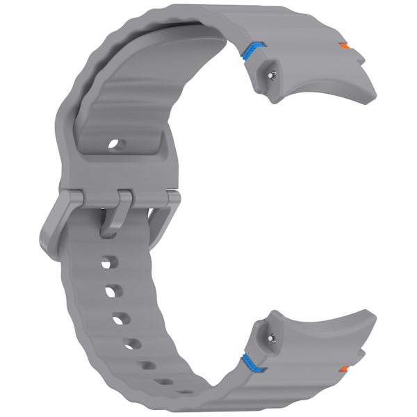 Klockarmband i Silikon för Samsung Watch 7 Svart