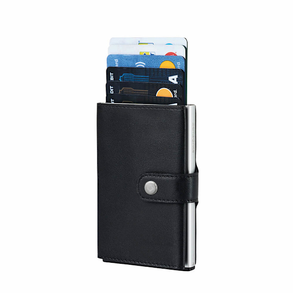 SAMSONITE Plånbok ALUFIT PLUS RFID  Card Case Slide Alu Svart inkl sedelfack