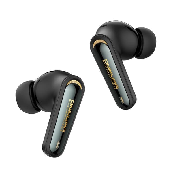 TWS Bluetooth-lurar True Wireless ANC Dual-mode 2.4G+Bluetooth 5.4 USB-C laddning Jieli AC7003D4 IPX4 ergonomisk passform lång batteritid Black Black