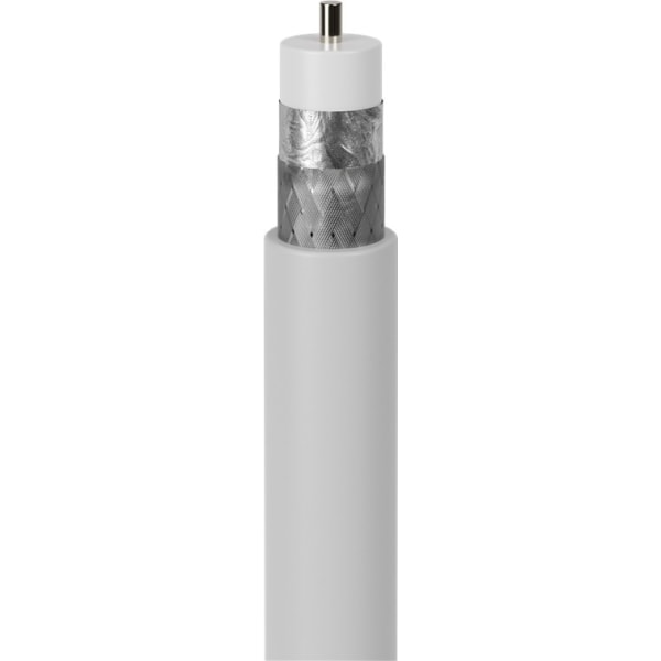 90 dB SAT-koaxialkabel, dubbelskärmad