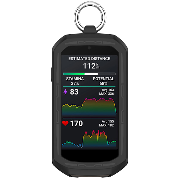 Garmin Edge 1050 silikonetui med sikker pasform Sort