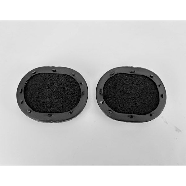 Ersättnings öronkuddar för Razer BlackShark V2 PRO - Svart proteinläder (2-pack)