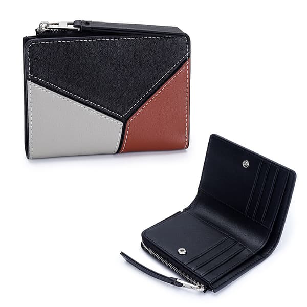 Stilfuld Bifold Tegnebog med Flere Kortlommer Multicolor1 Multicolor1