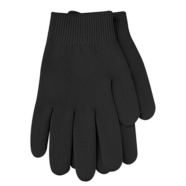Gel Infused Moisturizing Gloves - Black