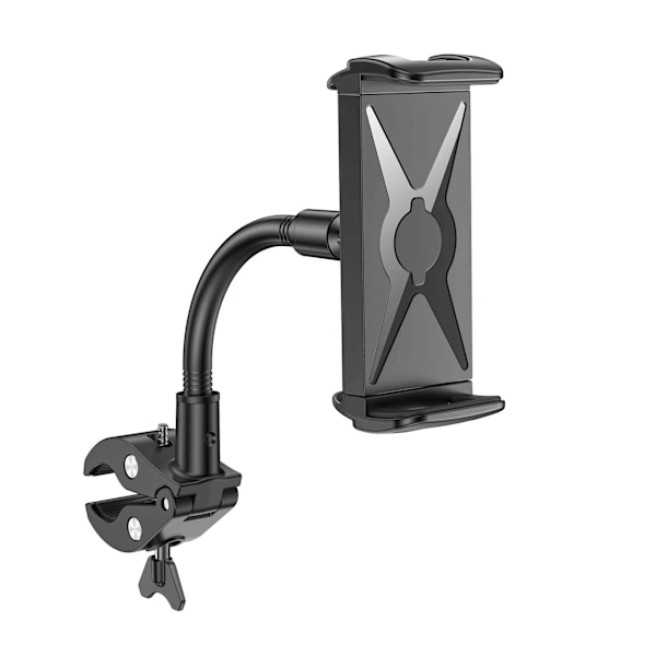 Flexibelt långarmsfäste med universell telefon/surfplatta-klämma