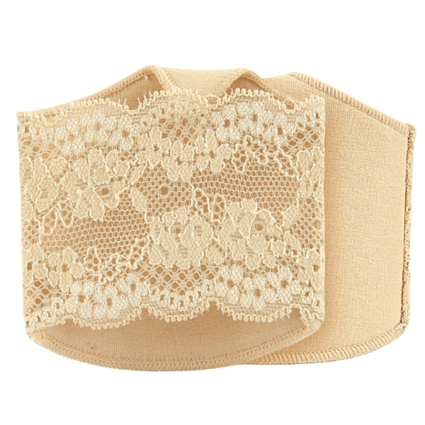 Diskret Framfotskudde & Tåseparator Beige Beige