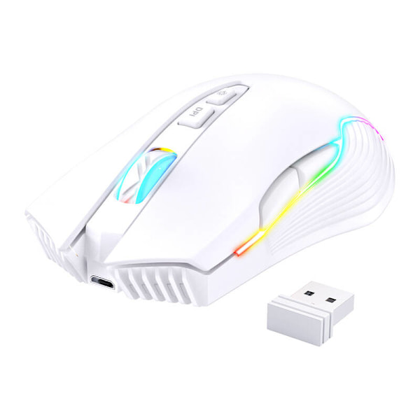 Onikuma CW905 hvid trådløs gamingmus