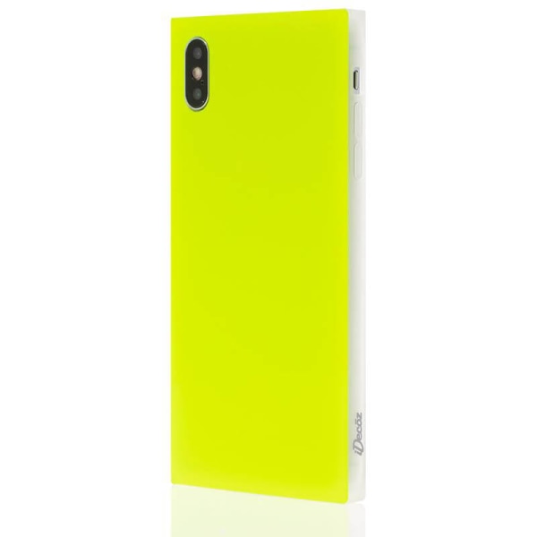 IDECOZ Mobilskal Neon Gul iPhone XS Max