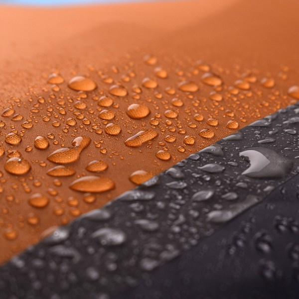 Heijastava vedenpitävä reppusuojus Oranssi ja harmaa kaksoisväri XL