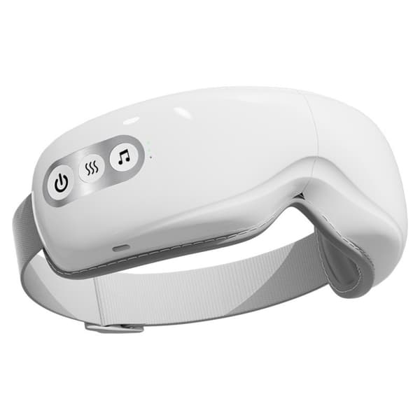 E9 Smart Ögonmassage: Airbag, Värme, Vibration & Bluetooth för Ögonvård