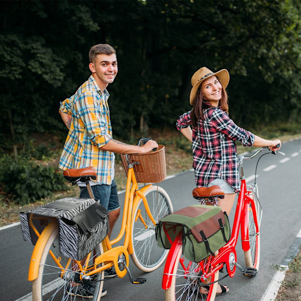 Ny opbevaringstaske til camping- og mountainbikebag bladfarve