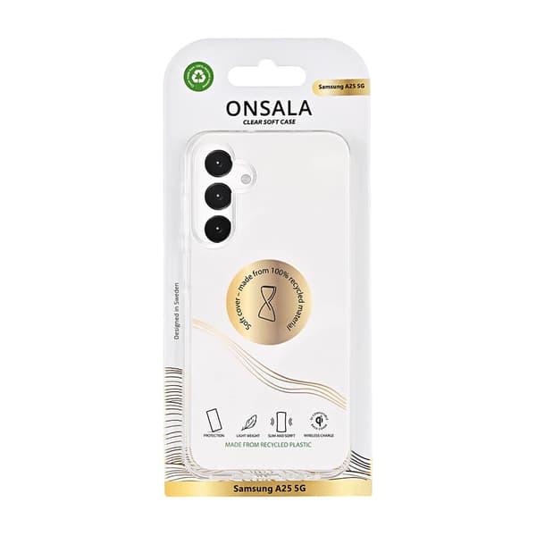 Back Recycled Clear Case TPU Samsung A25 5G
