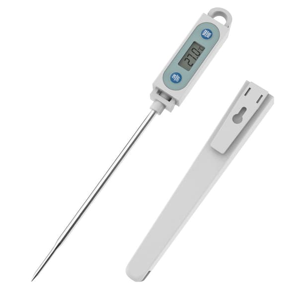 Digital mattermometer för matlagning i köket White White