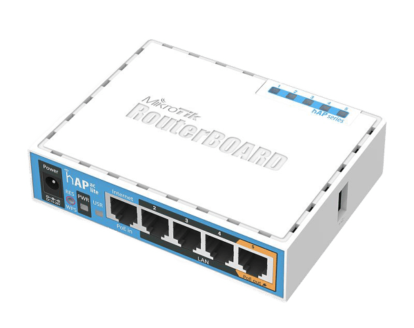 HAPaclite 5xLAN dualband 3x3 2.4 1x1 5GHz