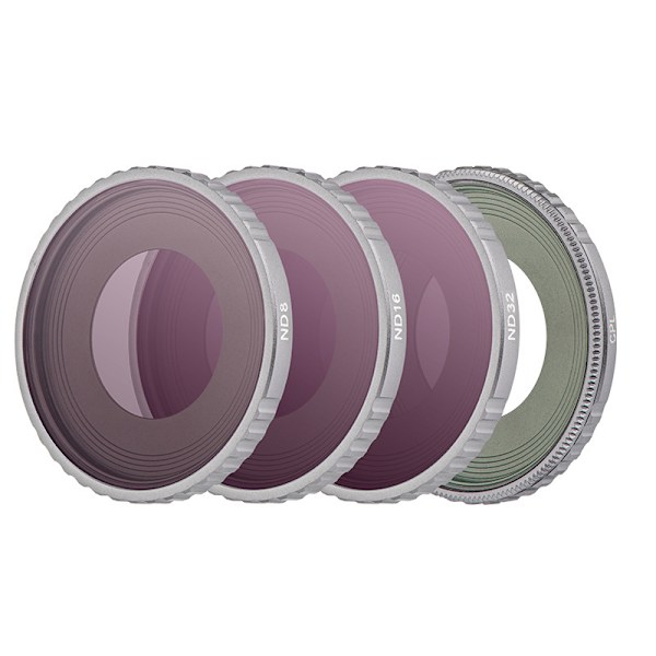 DJI Action 4 Action Camera Pro Filter Set (ND8/16/32/CPL)