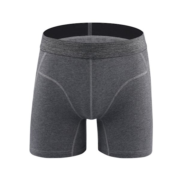Miesten puuvillaiset bokserit, pehmeät, hengittävät alushousut, 3 kpl 3XL