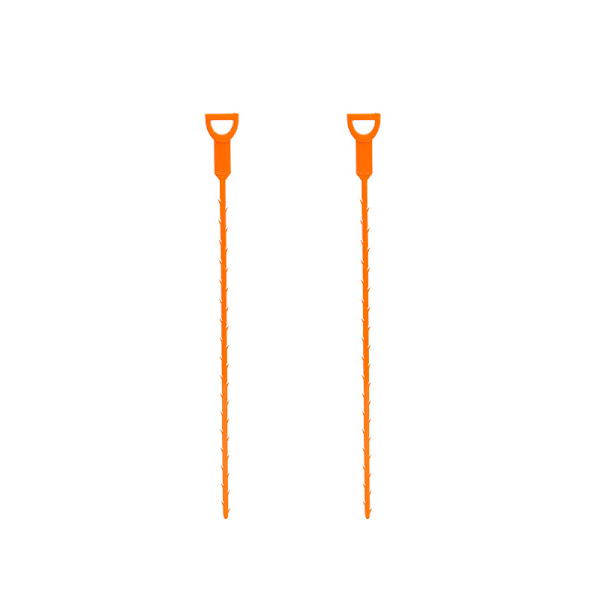 Avloppsrensare för Hårtvättställ och Avlopp - 52cm 2 Pack