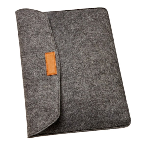12 tommer MacBook Air Filt Laptop Sleeve Mørkegrå